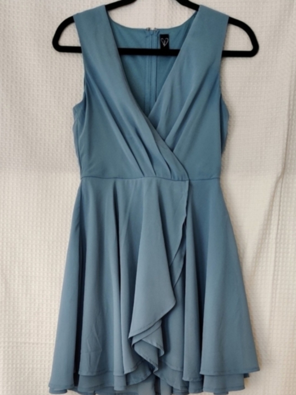 Windsor Women's Cocktail Baby Blue Mini Dress Size Small